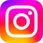 Instagram logo.